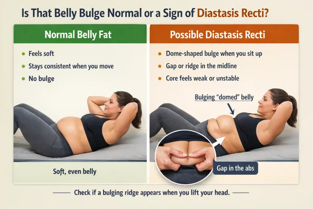 Is That Belly Bulge Normal or a Sign of Diastasis Recti Bushey